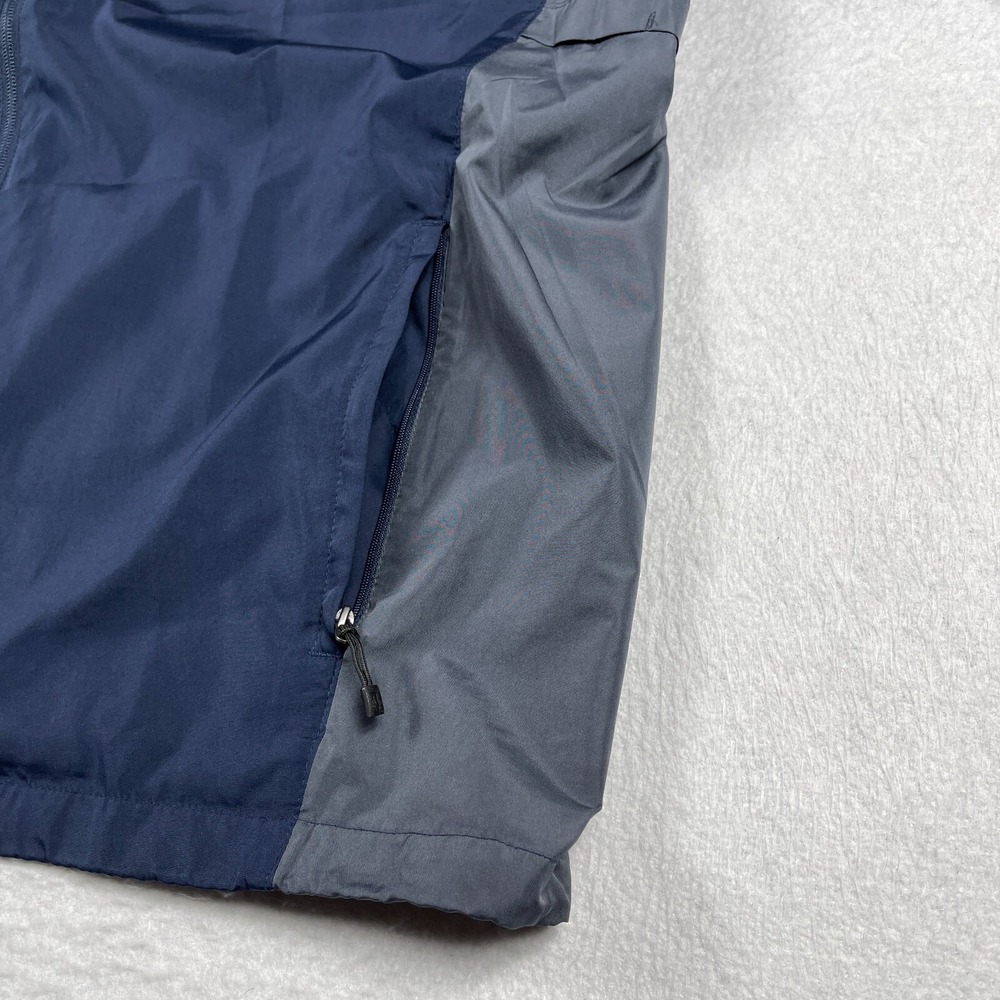 BG Jacket Mens XXL Blue Gray Full‎ Zip Vented Windbreaker Automotive Mechanic - Picture 15 of 16